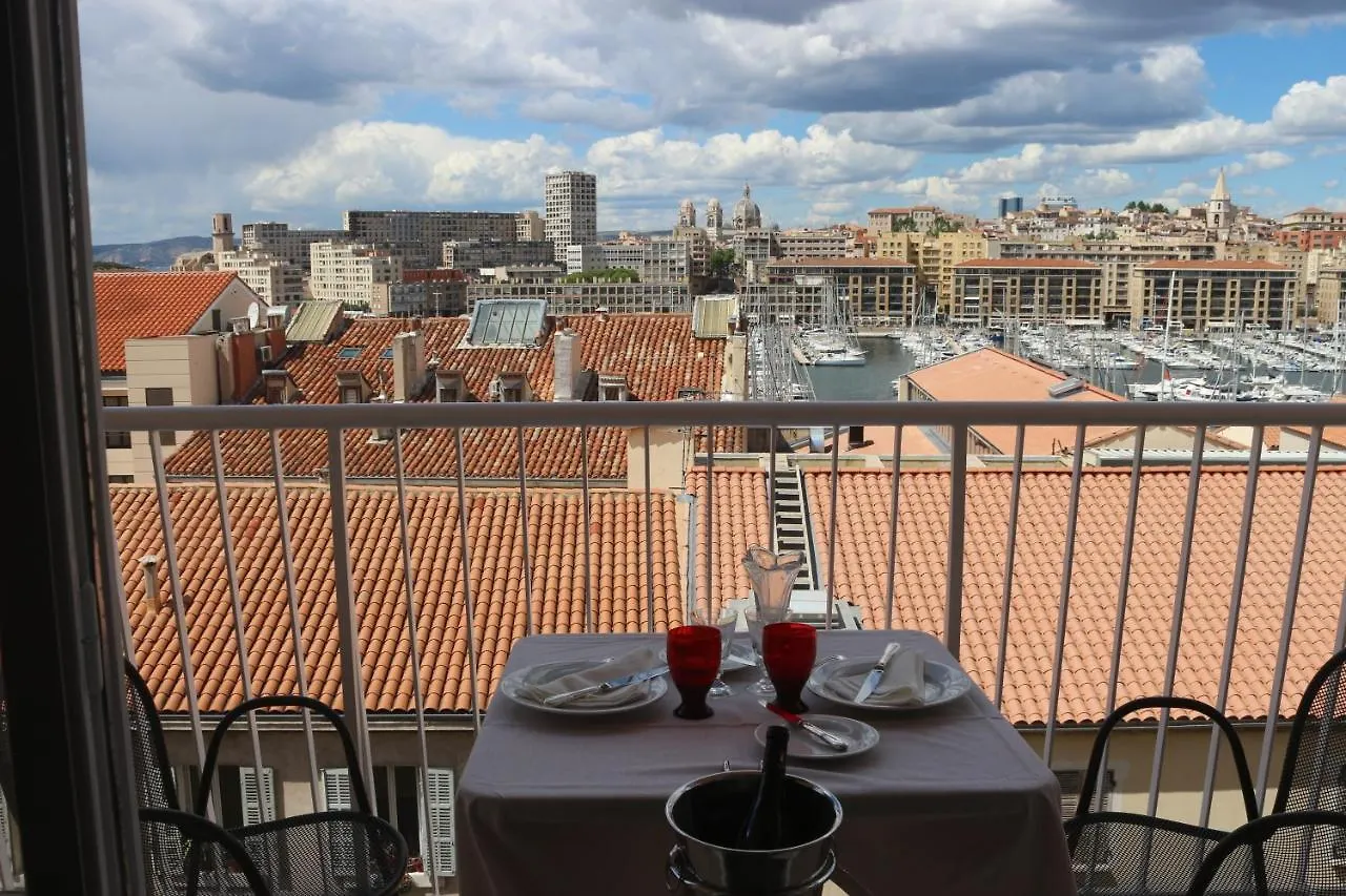 Appart hôtel Suite privée du balcon du vieux port Marseille